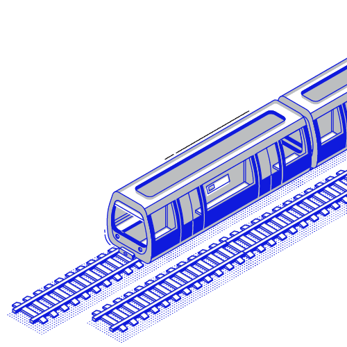 Rail infrastructure at Potomac Yard
